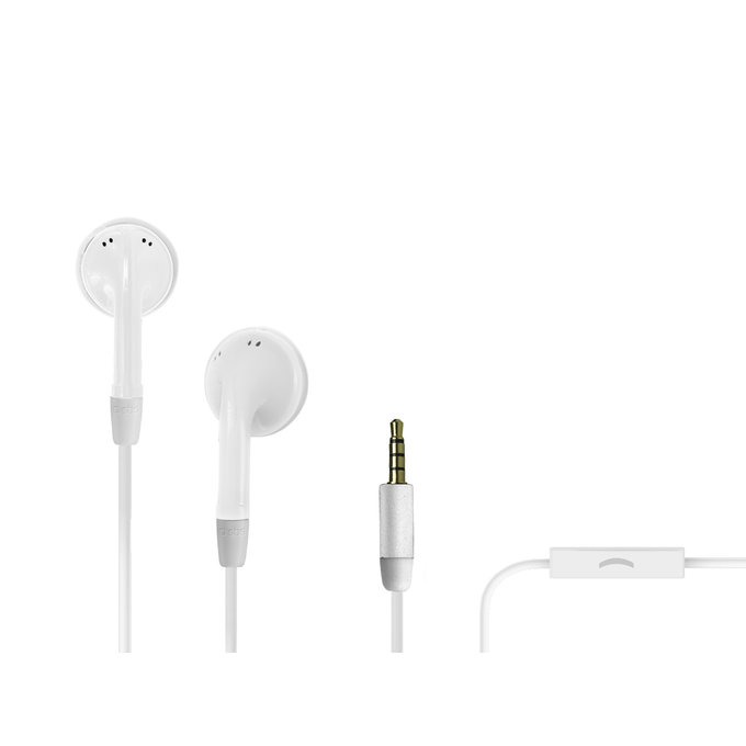 SBS - Studio Mix 20 Slúchadlá s Mikrofónom, white