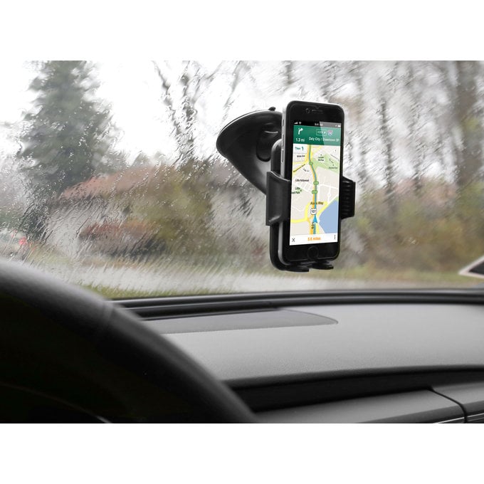 SBS - Držiak do Auta, Univerzálny FREEWAY s Prísavkou, black