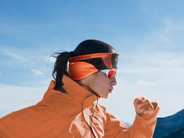 SBS - Športová Čelenka so Slúchadlami, orange