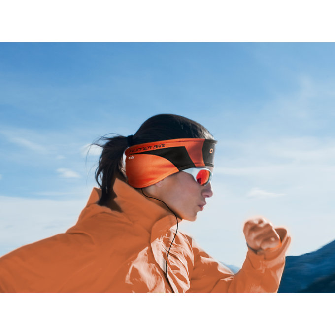 SBS - Športová Čelenka so Slúchadlami, orange