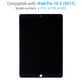Apple iPad Pro 10.5 (2017) - LCD Displej + Dotykové Sklo (Black) TFT