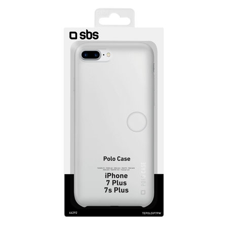 SBS - Polo Puzdro pre iPhone 7 Plus a 8 Plus, biela