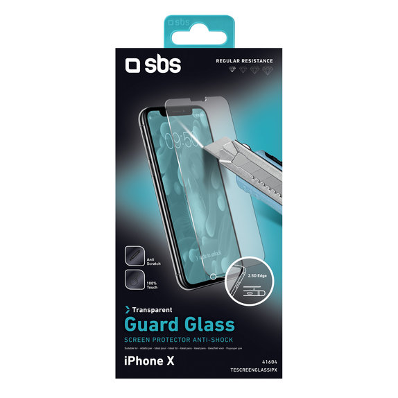 SBS - Tvrdené Sklo pre iPhone X, XS a 11 Pro a 11 Pro, transparentná