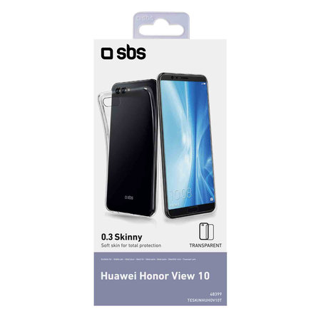 SBS - Skinny Puzdro pre Huawei Honor View 10, transparentná