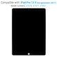 LCD Displej pre iPad Pro 12.9" (2nd Gen 2017), Black, Dotykové sklo a IC Board sout Frame, Refurbished