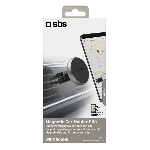 SBS - Držiak do Auta do Ventilácie, Magnetický, black