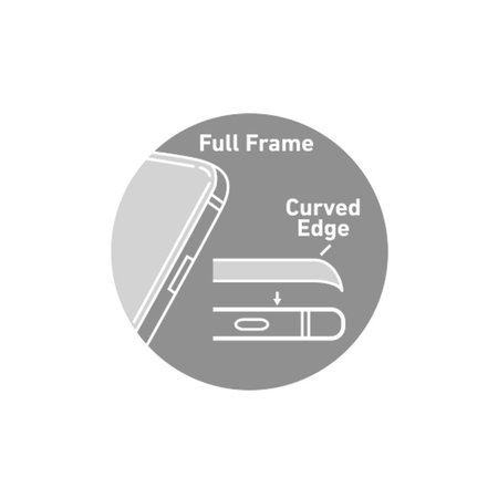 SBS - Tvrdené Sklo 4D Full Glass pre iPhone 6, 6s, 7, 8, SE 2020 a SE 2022, čierna