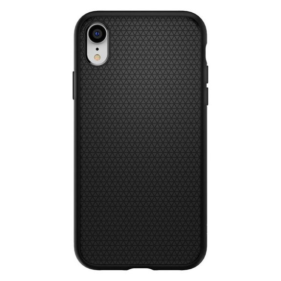 Spigen - Puzdro Liquid Air pre iPhone XR, čierna