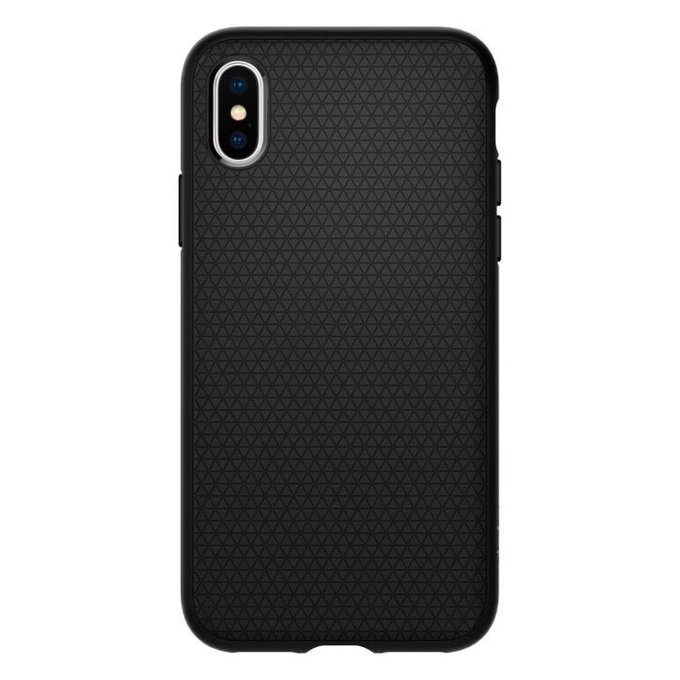 Spigen - Puzdro Liquid Air pre iPhone X a XS, čierna