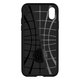 Spigen - Puzdro Liquid Air pre iPhone X a XS, čierna