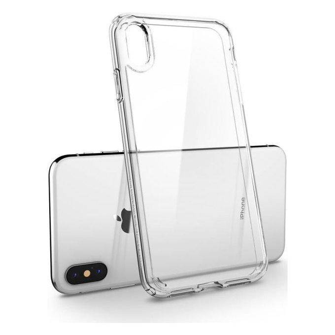 Spigen - Puzdro Ultra Hybrid pre iPhone X a XS, transparentná