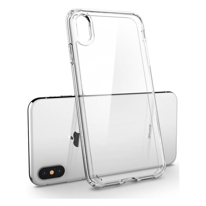 Spigen - Puzdro Ultra Hybrid pre iPhone XS Max, transparentná