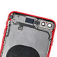Apple iPhone 8 Plus - Zadný Housing s Malými Dielmi (Red)