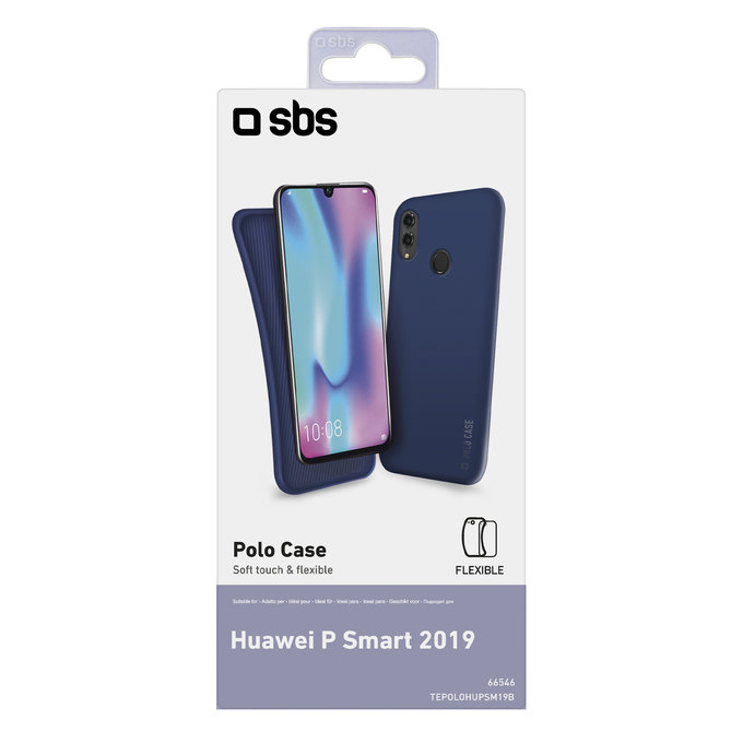 SBS - Puzdro Polo pre Huawei P Smart 2019, modrá