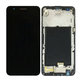 LG K10 M250N (2017) - LCD Displej + Dotykové Sklo + Rám (Black) TFT