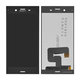 Sony Xperia XZ1 G8341 - LCD Displej + Dotykové Sklo (Black) TFT