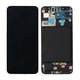 Samsung Galaxy A50 A505F - LCD Displej + Dotykové Sklo + Rám (Black) - GH82-19204A, GH82-19713A, GH82-19714A, GH82-19289A Genuine Service Pack