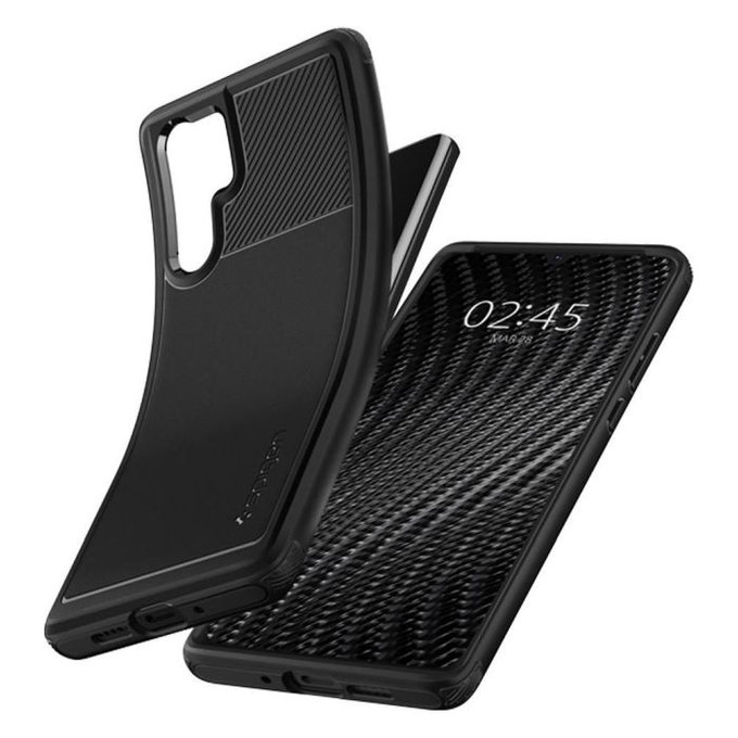 Spigen - Puzdro Rugged Armor pre Huawei P30 Pro, čierna