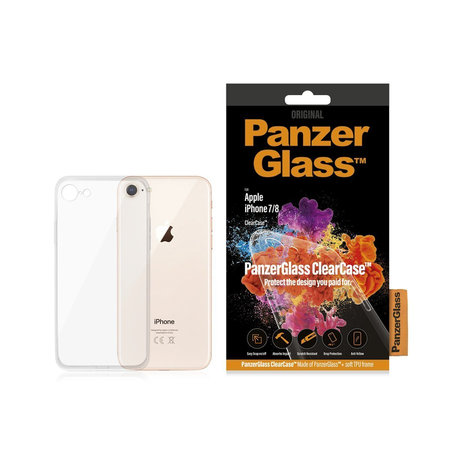 PanzerGlass - Puzdro ClearCase pre iPhone 7, 8, SE 2020 a SE 2022, transparent