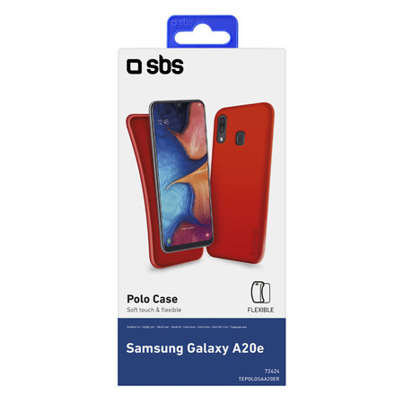 SBS - Puzdro Polo pre Samsung Galaxy A20e, červená
