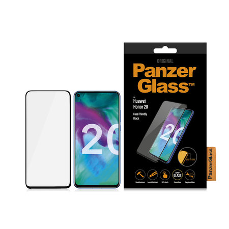 PanzerGlass - Tvrdené Sklo Case Friendly pre Honor 20, black