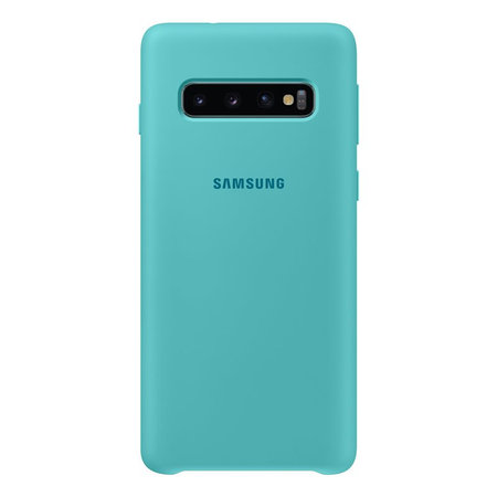 Samsung - Puzdro Silicone Cover pre Samsung Galaxy S10, green