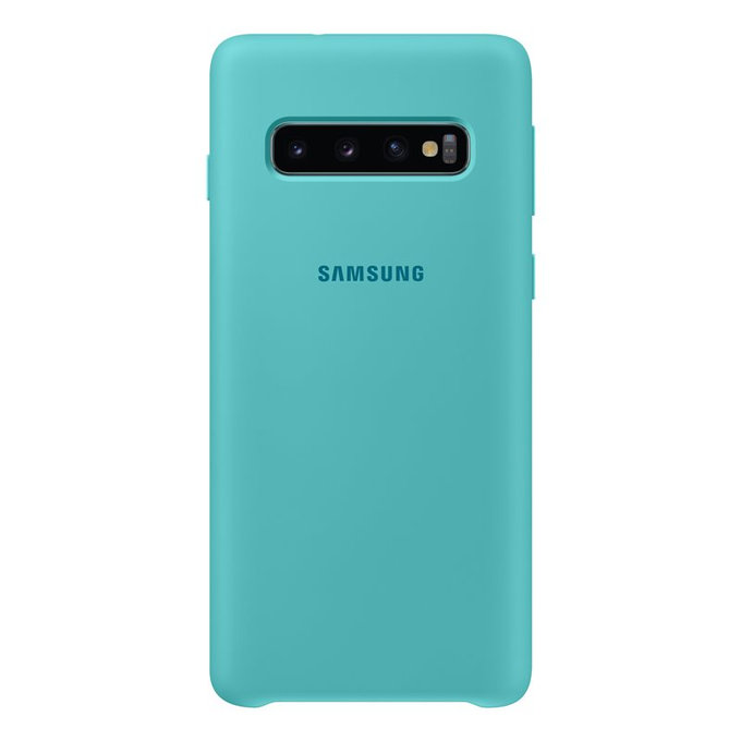Samsung - Puzdro Silicone Cover pre Samsung Galaxy S10, green