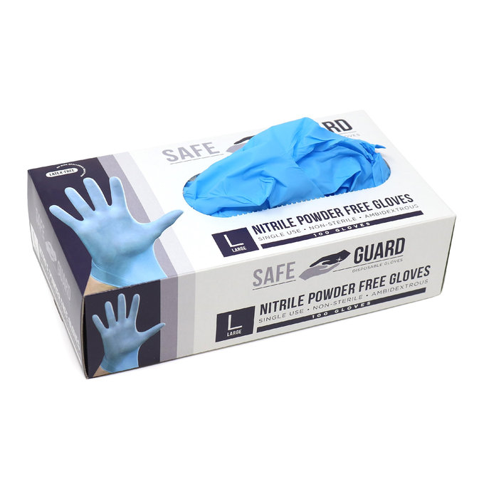 ESD rukavice z nitrilkaučuku (1 balenie - 100ks ) - veľkosť L