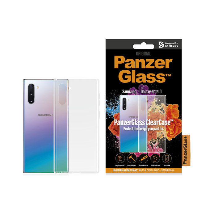 PanzerGlass - Puzdro ClearCase pre Samsung Galaxy Note 10, transparentná