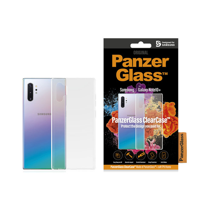 PanzerGlass - Puzdro ClearCase pre Samsung Galaxy Note 10+, transparentná