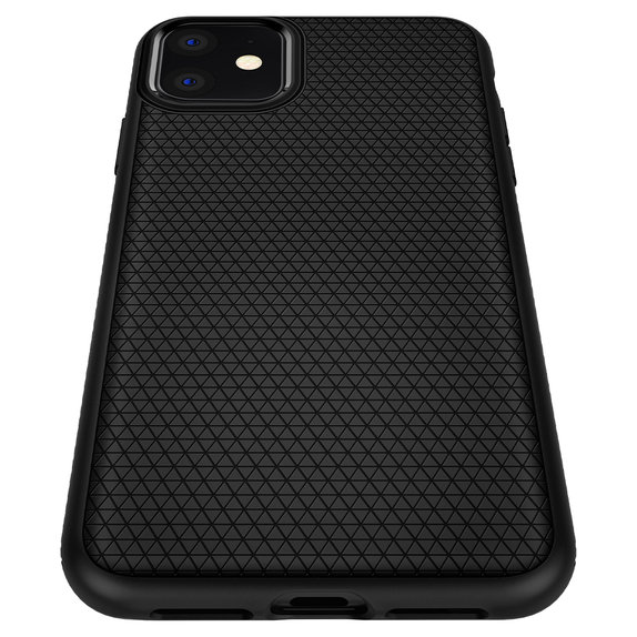 Spigen - Puzdro Liquid Air pre iPhone 11, čierna