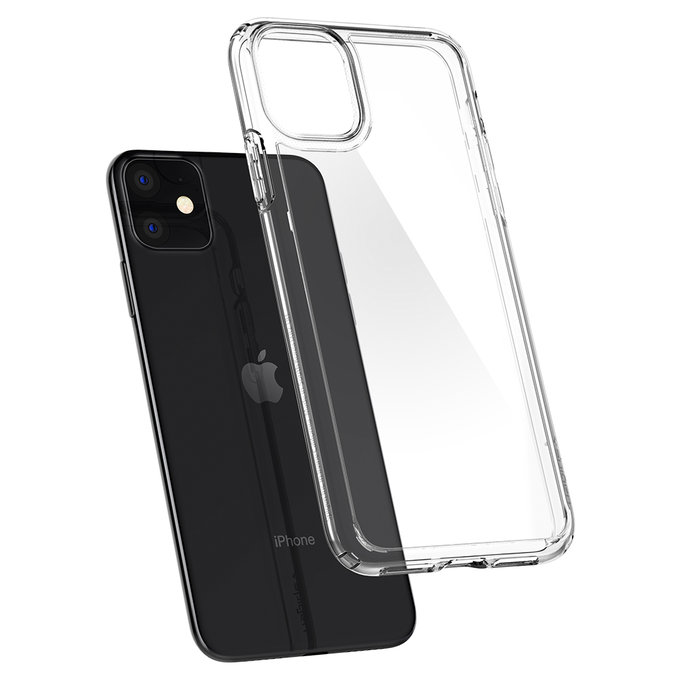 Spigen - Puzdro Ultra Hybrid pre iPhone 11, transparentná