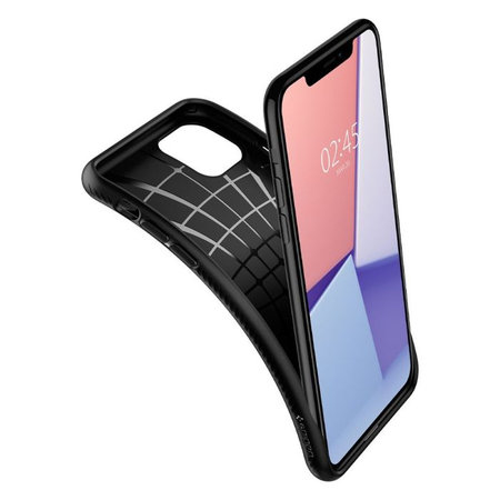 Spigen - Puzdro Liquid Air pre iPhone 11 Pro, čierna
