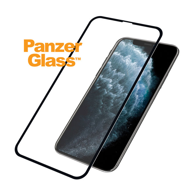 PanzerGlass - Tvrdené Sklo Case Friendly pre iPhone X, XS a 11 Pro, čierna