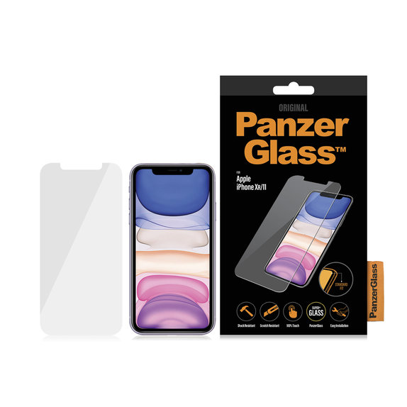PanzerGlass - Tvrdené Sklo Standard Fit pre iPhone XR a 11, transparentná