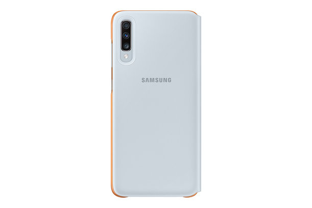 Samsung - Puzdro Wallet pre Samsung Galaxy A70, white
