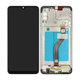 Samsung Galaxy A20s A207F - LCD Displej + Dotykové Sklo + Rám (Black) - GH81-17774A Genuine Service Pack