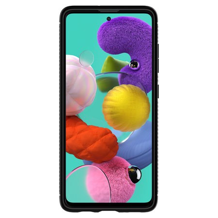 Spigen - Puzdro Rugged Armor pre Samsung Galaxy A51, čierna