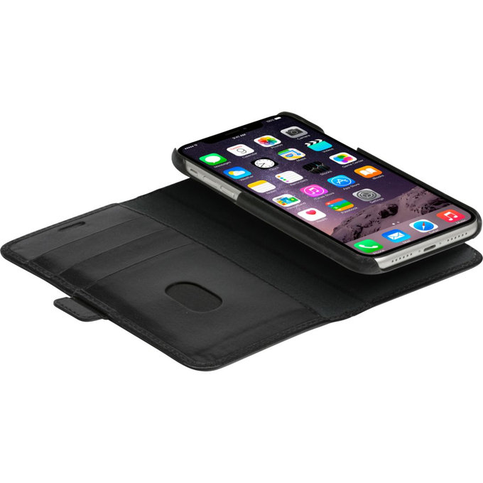 dbramante1928 - Kožené puzdro Lynge pre iPhone XR, čierna