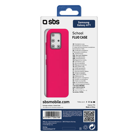 SBS - Puzdro School pre Samsung Galaxy A71, ružová