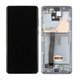 Samsung Galaxy S20 Ultra G988F - LCD Displej + Dotykové Sklo + Rám + Predná Kamera (Cosmic Gray) - GH82-22271B, GH82-22327B Genuine Service Pack