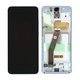 Samsung Galaxy S20 G980F - LCD Displej + Dotykové Sklo + Rám (Cloud Blue) - GH82-22123D, GH82-22131D Genuine Service Pack