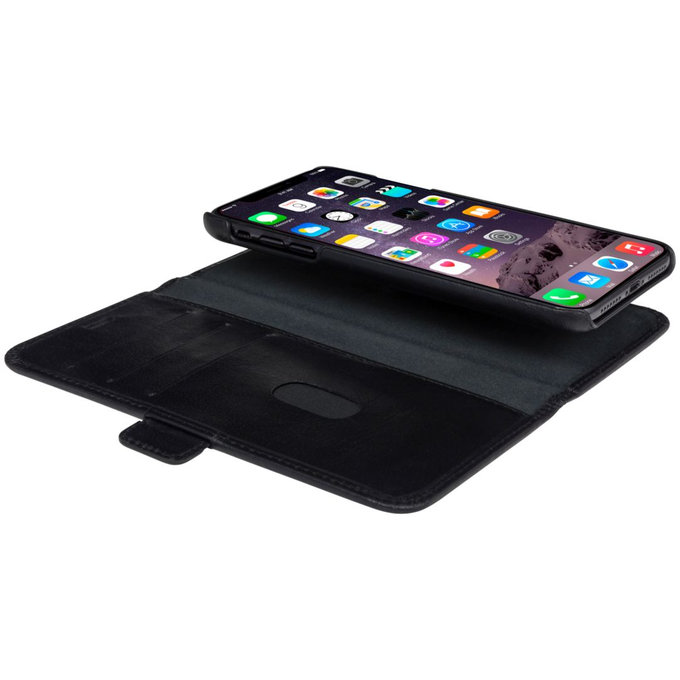 dbramante1928 - Kožené puzdro Lynge pre iPhone XR, čierna