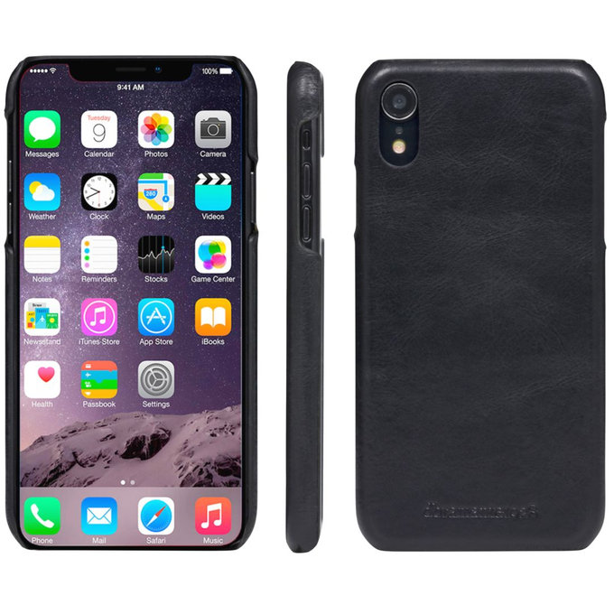 dbramante1928 - Kožené puzdro Lynge pre iPhone XR, čierna