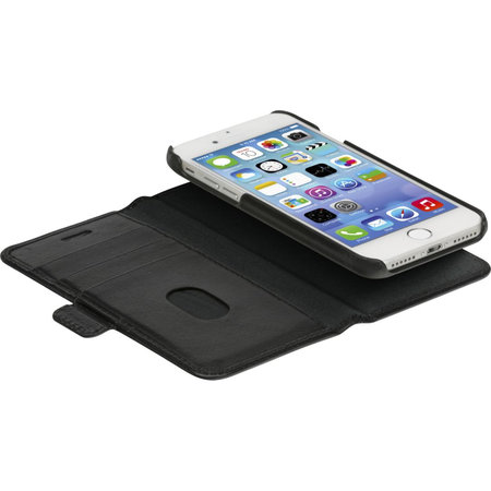 dbramante1928 - Kožené puzdro Lynge pre iPhone 8/7/6, čierna