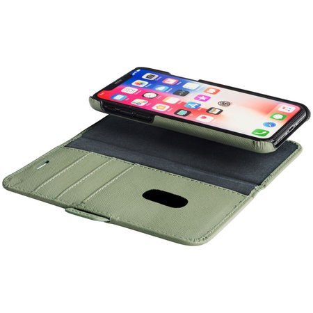 MODE - Puzdro New York pre iPhone X/Xs, olive green