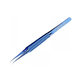 2UUL BlueT Curved Head - Titánová Pinzeta so Zakrivenou Hlavou (Hrot 0.1mm)