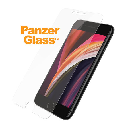 PanzerGlass - Tvrdené Sklo Standard Fit pre iPhone SE 2020, 8, 7, 6s, 6, transparentná