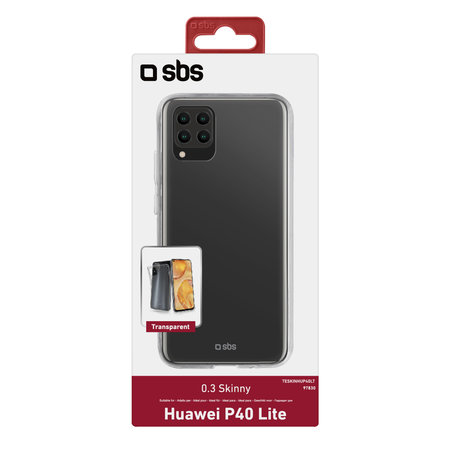 SBS - Puzdro Skinny pre Huawei P40 Lite, transparentná