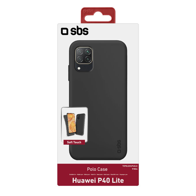 SBS - Puzdro Polo pre Huawei P40 Lite, čierna